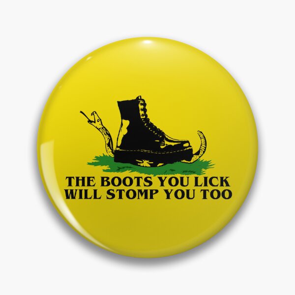 Item preview, the boots you lick will stomp you too (acab) designed and sold by remerasnerdas.
