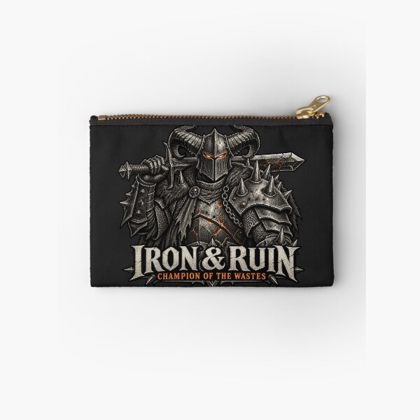 Item preview, Iron & Ruin – Champion of the Wastes designed and sold by WUSCHELWORKS.