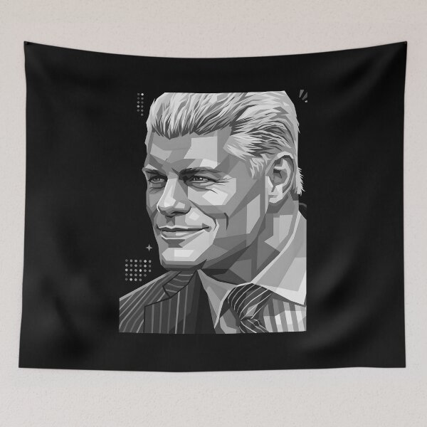 Item preview, Cody rhodes grayscale designed and sold by varkicermanas.
