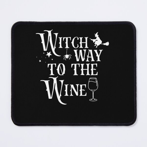 Item preview, Witch Way To The Wine Funny Halloween Costume designed and sold by Pider-Vampire.