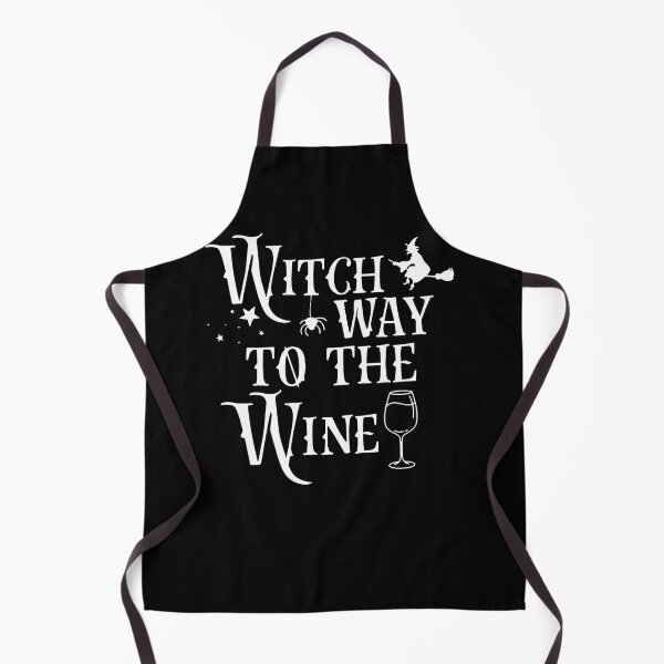 Item preview, Witch Way To The Wine Funny Halloween Costume designed and sold by Pider-Vampire.