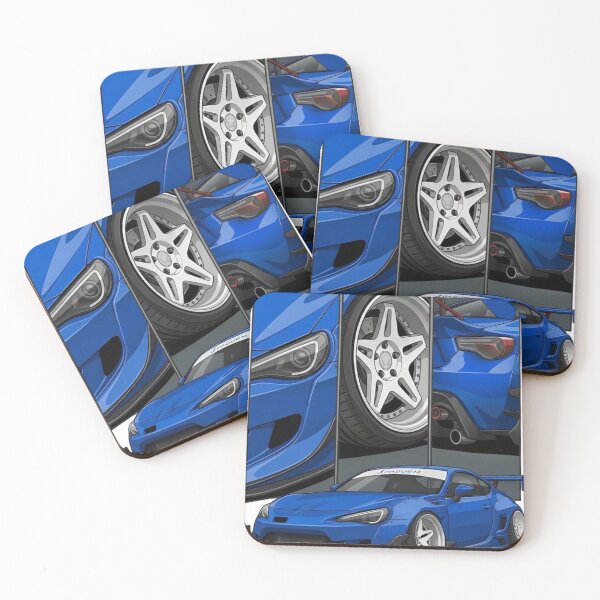 Item preview, Blue JDM Sports Car Tuner – Custom Wheels & Street Racing Car Art designed and sold by redkat-4.