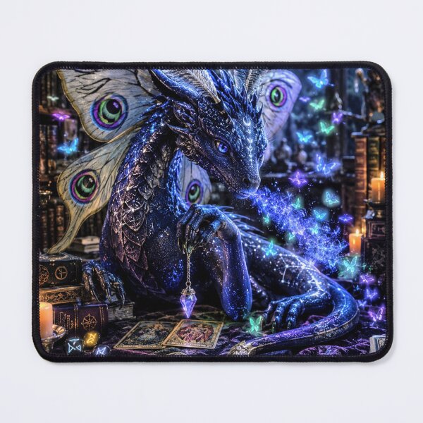 Item preview, Oman, the tarot and moth wyrm designed and sold by WhimsigothArt26.