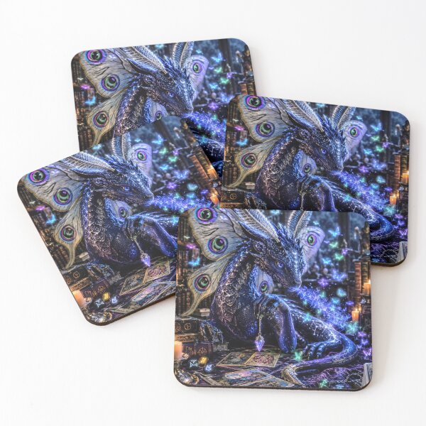 Item preview, Oman, the tarot and moth wyrm designed and sold by WhimsigothArt26.