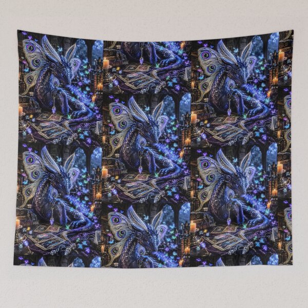 Item preview, Oman, the tarot and moth wyrm designed and sold by WhimsigothArt26.
