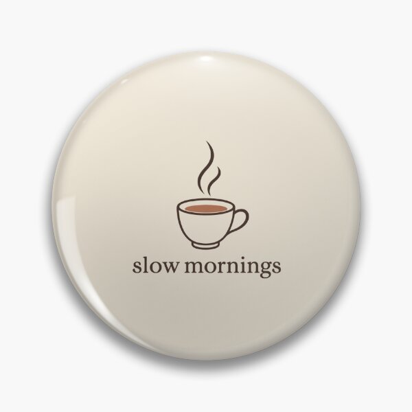 Item preview, Slow Mornings Minimalist Coffee Cup designed and sold by Mostafa Studio.