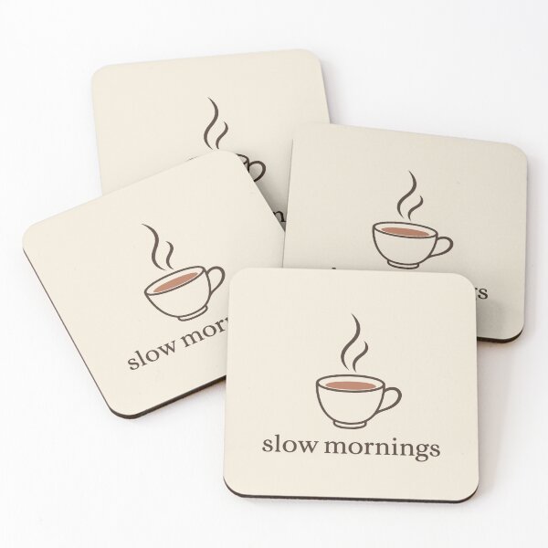 Item preview, Slow Mornings Minimalist Coffee Cup designed and sold by Mostafa Studio.