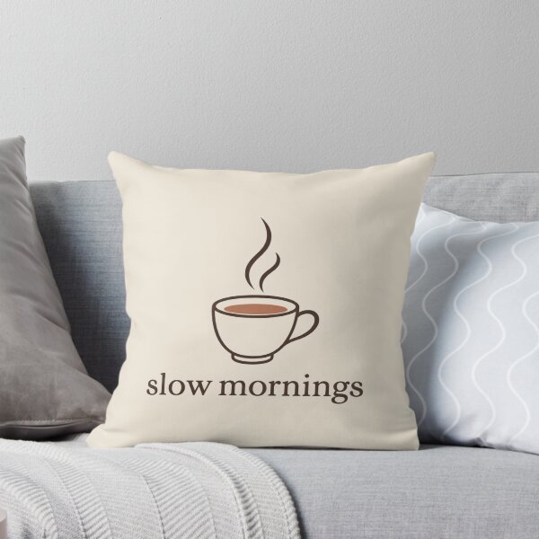 Item preview, Slow Mornings Minimalist Coffee Cup designed and sold by Mostafa Studio.