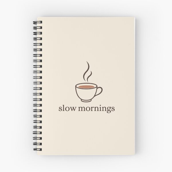 Item preview, Slow Mornings Minimalist Coffee Cup designed and sold by Mostafa Studio.