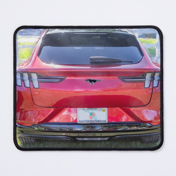 Item preview, 2025 Red Ford Mustang Mach EX designed and sold by RichFrancoCars.