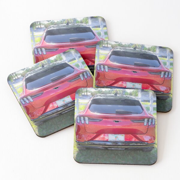 Item preview,  2025 Red Ford Mustang Mach EX designed and sold by RichFrancoCars.