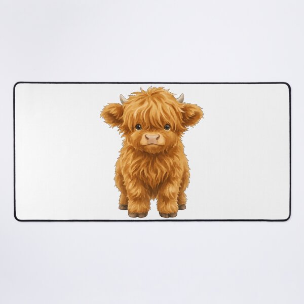 Item preview, Cute Highland Cow Watercolor designed and sold by STOXT.