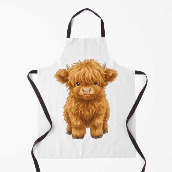 Item preview, Cute Highland Cow Watercolor designed and sold by STOXT.