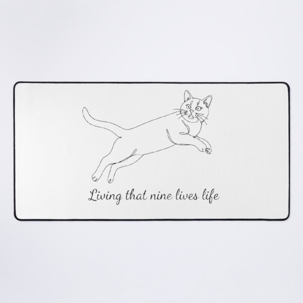 Item preview, Living That Nine Lives Life designed and sold by PrintforDesign.