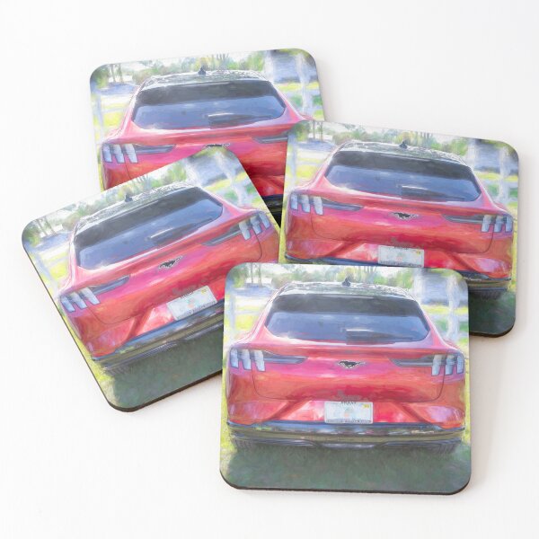 Item preview,  2025 Red Ford Mustang Mach EX designed and sold by RichFrancoCars.