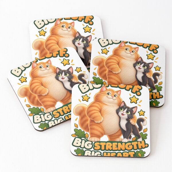 Item preview, Big fluff big strength big heart  designed and sold by Fatty’s World.