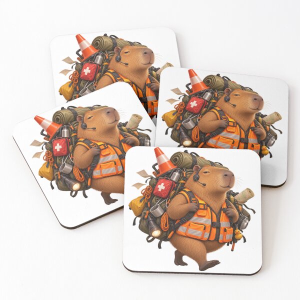 Item preview, Calm Capybara Emergency Manager designed and sold by SiamSmiles.