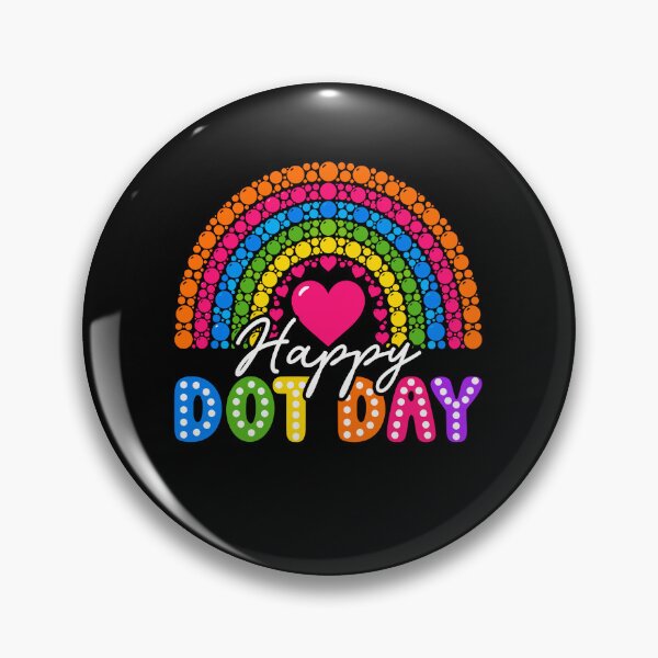 Item preview, Happy Dot Day – Creative Polka Dot Teacher Gift designed and sold by PalleteCreation.