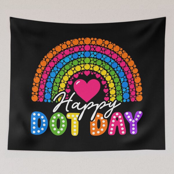 Item preview, Happy Dot Day – Creative Polka Dot Teacher Gift designed and sold by PalleteCreation.