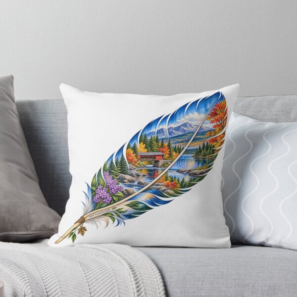Item preview, New Hampshire Autumn Feather designed and sold by Whimspired By Paxx.