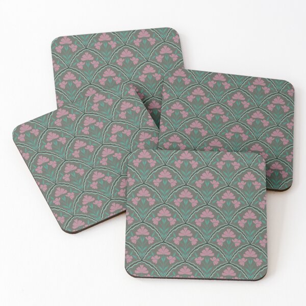 Item preview, Vintage Pink Floral  designed and sold by Rukhscreations.