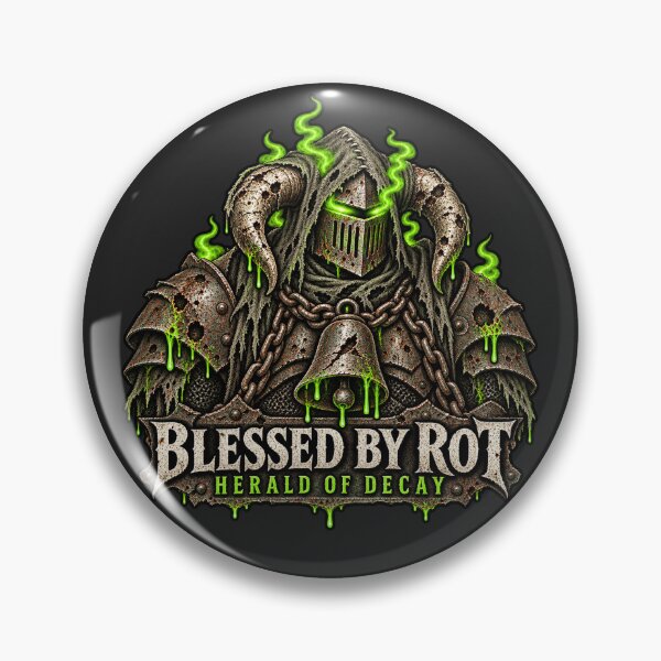 Item preview, Blessed by Rot – Herald of Decay designed and sold by WUSCHELWORKS.