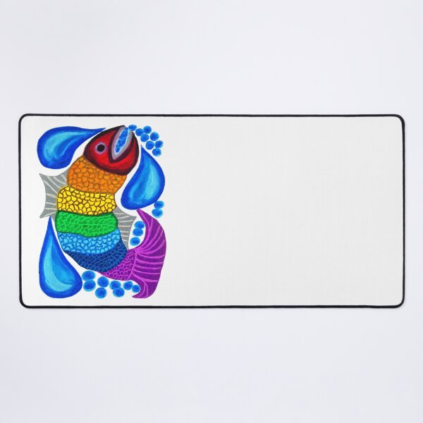 Artikelvorschau, RAINBOW-DROPS: Regenbogenfisch (LGBTQ+-Pride) entworfen und verkauft von SamuraiSixCoin.