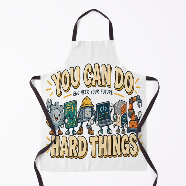Item preview, You Can Do Hard Things – Engineer Your Future Engineering Design designed and sold by OUICHA.
