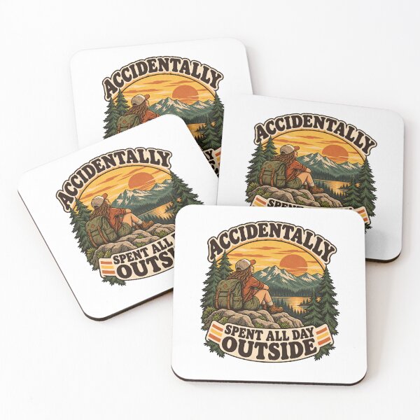 Item preview, Accidentally Spent All Day Outside Vintage Hiking Adventure designed and sold by urbinet.