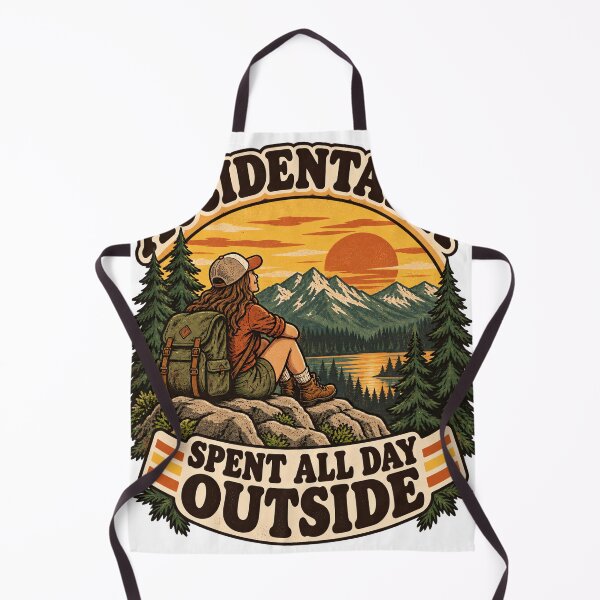 Item preview, Accidentally Spent All Day Outside Vintage Hiking Adventure designed and sold by urbinet.