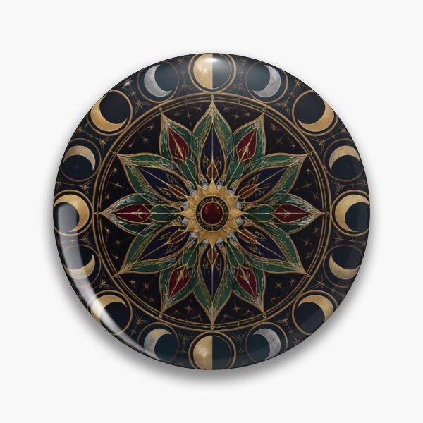Item preview, Gilded Moon Garden designed and sold by Bluejai Shop.