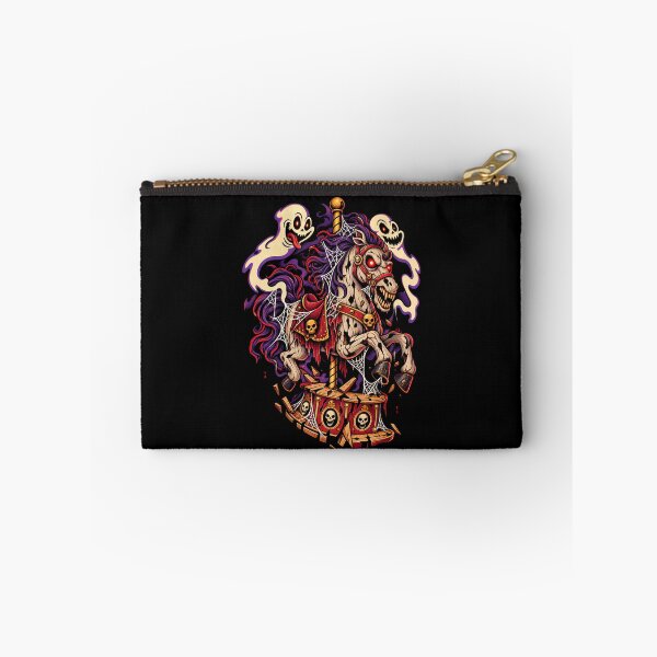 Item preview, Haunted Carousel - Skeleton Horse Horror Carnival designed and sold by SidTastic .