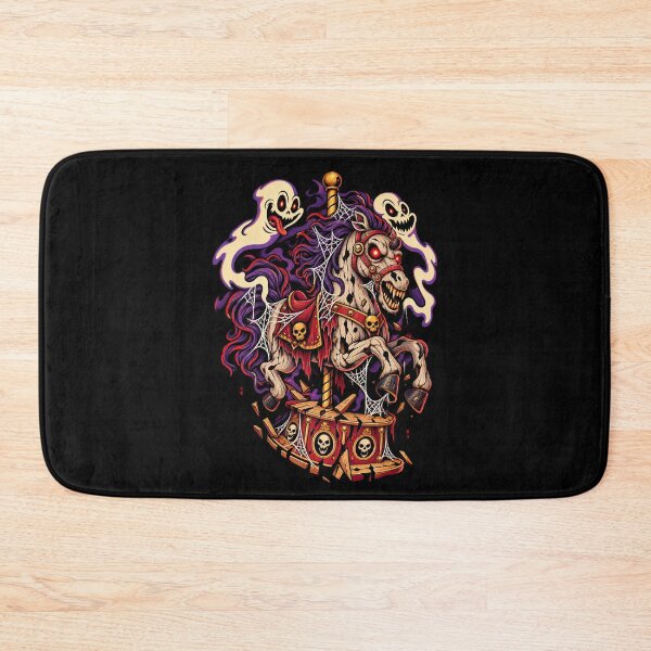 Item preview, Haunted Carousel - Skeleton Horse Horror Carnival designed and sold by SidTastic .
