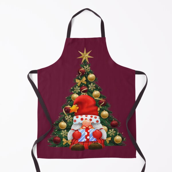 Artikelvorschau, Cute Christmas Tree Gnome entworfen und verkauft von stormk10.