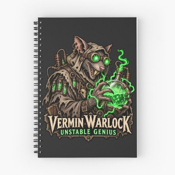 Item preview, Vermin Warlock – Unstable Genius designed and sold by WUSCHELWORKS.