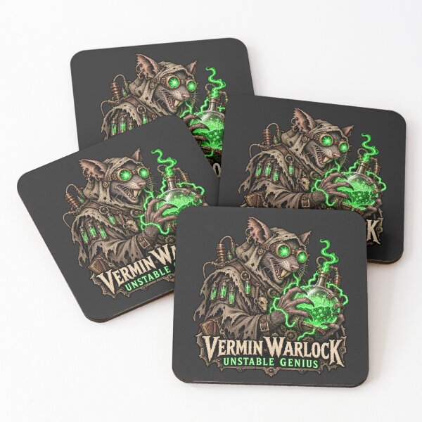Item preview, Vermin Warlock – Unstable Genius designed and sold by WUSCHELWORKS.