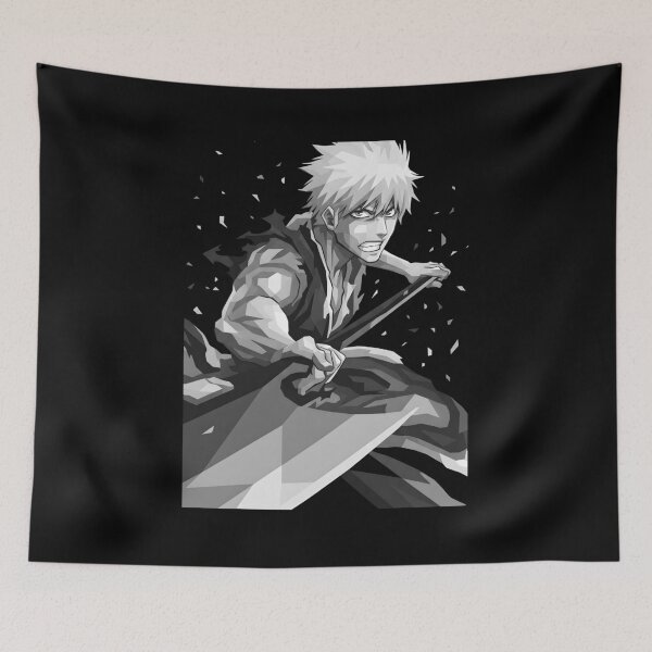 Item preview, Ichigo kurosaki grayscale designed and sold by verlonzariy.