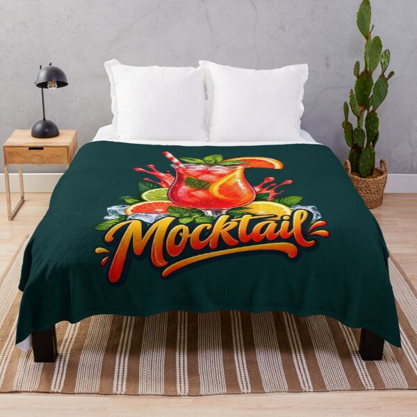 Item preview, Mocktail Colorful Drink Design – Tropical Fruit Mocktail designed and sold by Pickmash.