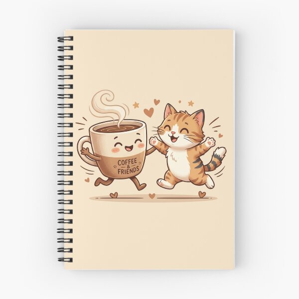 Artikelvorschau, Kaffee & Freunde: Niedliche Katze – Kunst für Kaffeeliebhaber entworfen und verkauft von TriStudio.
