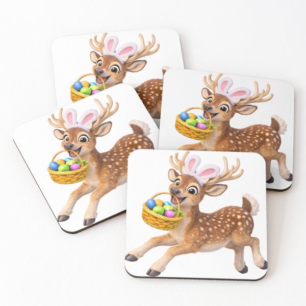 Item preview, Sika Deer Easter Bunny designed and sold by Sillytoe.