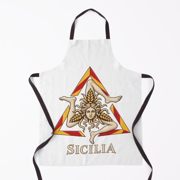 Item preview, Sicily Trinacria Sicilian Flag Heritage Art designed and sold by Larkfound Studio.