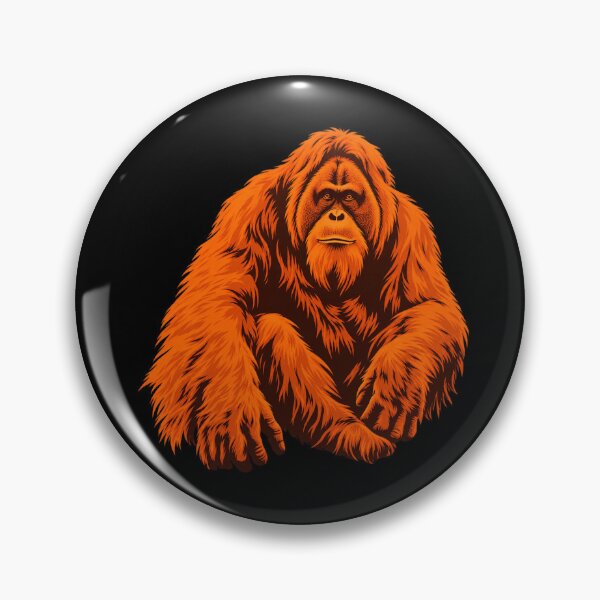 Item preview, Orangutan Portrait Wildlife Design designed and sold by redsharkuk.