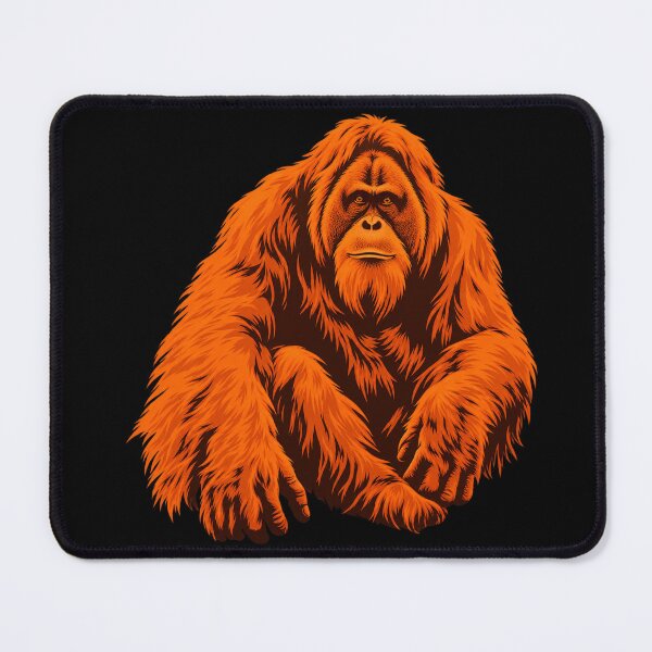 Item preview, Orangutan Portrait Wildlife Design designed and sold by redsharkuk.