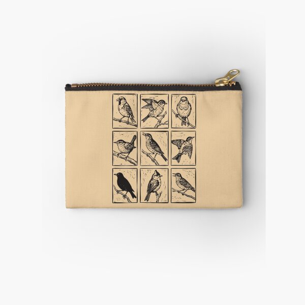 Item preview, Vintage Birds Set Linocut Bird Lover Ornithology designed and sold by Y-Vibes.