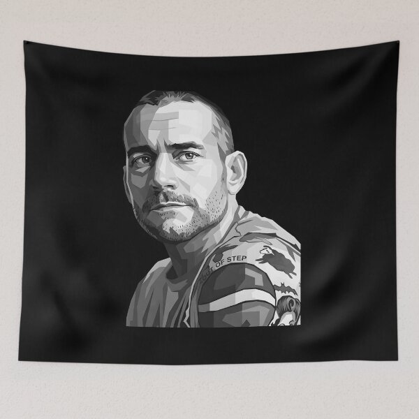 Item preview, Cm punk grayscale designed and sold by gosipli438.