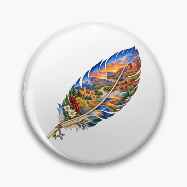 Item preview, New Mexico Enchanted Feather designed and sold by Whimspired By Paxx.