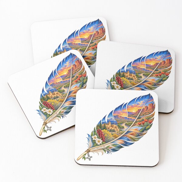 Item preview, New Mexico Enchanted Feather designed and sold by Whimspired By Paxx.