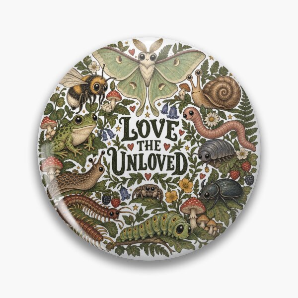 Item preview, Love the Unloved Cute Creepy Crawlers Woodland Garden Animals designed and sold by will freed18.