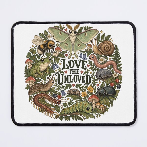 Item preview, Love the Unloved Cute Creepy Crawlers Woodland Garden Animals designed and sold by will freed18.
