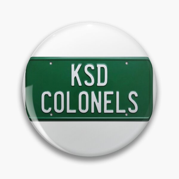 Item preview, KSD Colonels Vanity License Plate designed and sold by deafhoops1.
